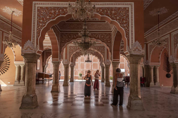 22 - India - Jaipur - City Palace - Diwan-i-Khas - sala de audiencias privadas